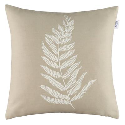 Dekokissen "Viva", beige (natur), B:45cm L:45cm, Obermaterial: 92% Baumwolle, 8% Polyester, SCHÖNER WOHNEN-KOLLEKTION, Dekokissen_Sitzkissen_Kissenhüllen, im Naturlook