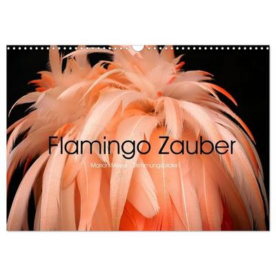 Flamingo Zauber (Wandkalender 2027 DIN A3 quer), CALVENDO Monatskalender