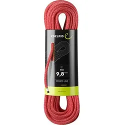 EDELRID Bergseil Boa 9,8mm, Größe 50 in Rot Rot