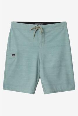 O'Neill s Stoked 20"" Board Shorts in Lt Green, Size 30, Elastane/Polyester"