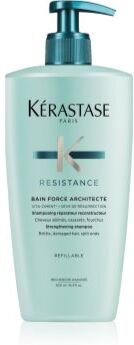Kérastase Résistance Bain Force Architecte champô para reforçar o cabelo ligeiramente danificado e enfraquecido 500 ml. Résistance Bain Force Architecte