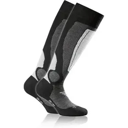 ROHNER Socken rohner basic ski  2er pack, Größe 39-42 in Grau Grau