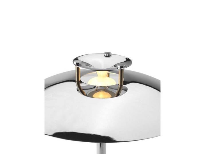 Stepp 1-2-3 Portable Tischleuchte IP54 Chrome - Halo Design - Wohnzimmer - Metall