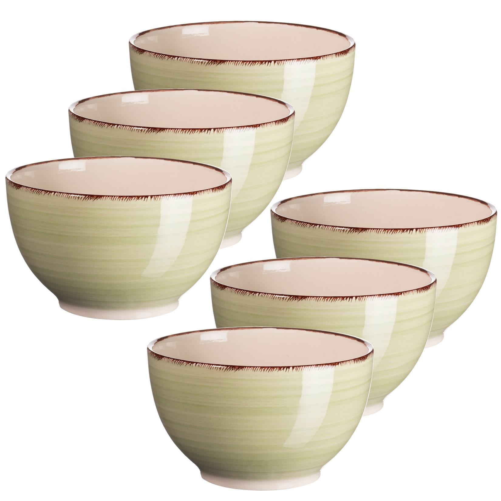 Mäser Müslischalen-Set, Steingut LUMACA