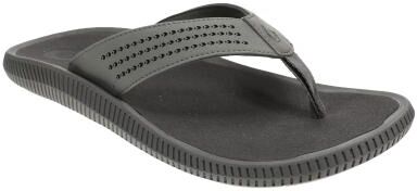 OluKai Ulele - Mens 14 Grey Sandal Medium