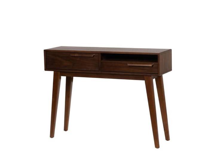 Console Lotta 110 cm en placage noyer - Amadeus