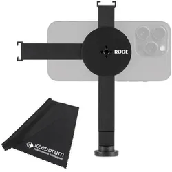 RØDE Magnetic Mount magnetische Halterung für Smartphones mit Tuch, Smartphone Halterung, Schwarz