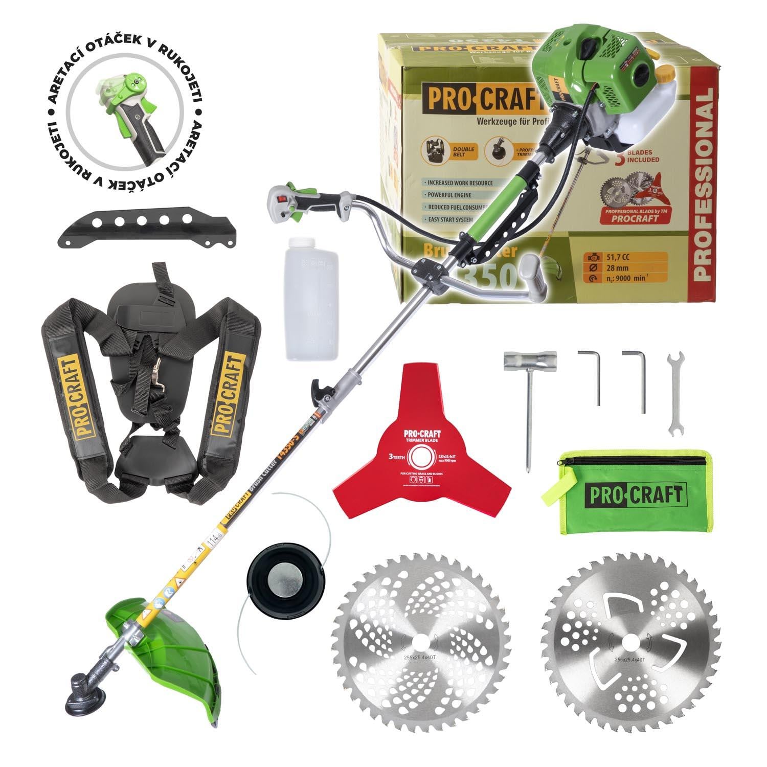 Procraft T4350-S met deelbare as