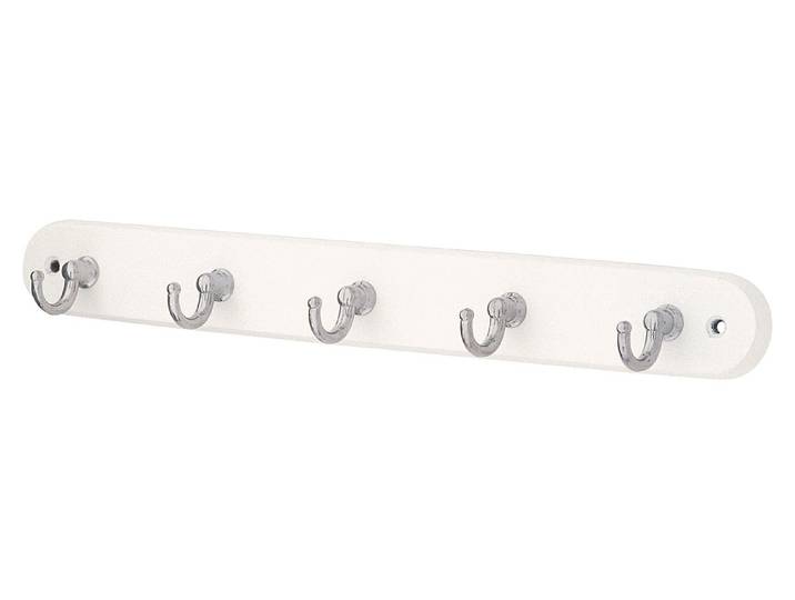Siro Schlüsselleiste Buche Weiss 749-300H 5 Haken