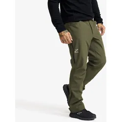 Hiball Essential Softshell Pants Herren Forest Night, Größe:M - Hosen > Softshellhosen - Grün