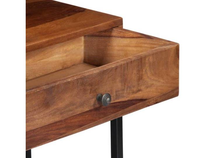 NEUF Armoire TV - Brun - Meuble TV - TABLE TV - 160x30x45 cm - Bois de Sesham massif TT2788