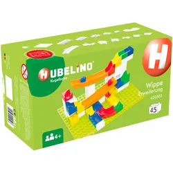 Hubelino Kugelbahn Erweiterung Wippe 45-tlg, mehrfarbig