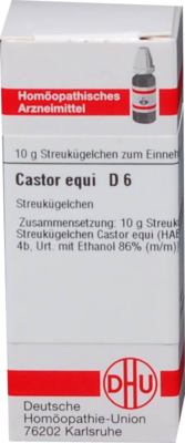 DHU-Arzneimittel GmbH & Co. KG CASTOR equi D 6 Globuli 10 g 07246767