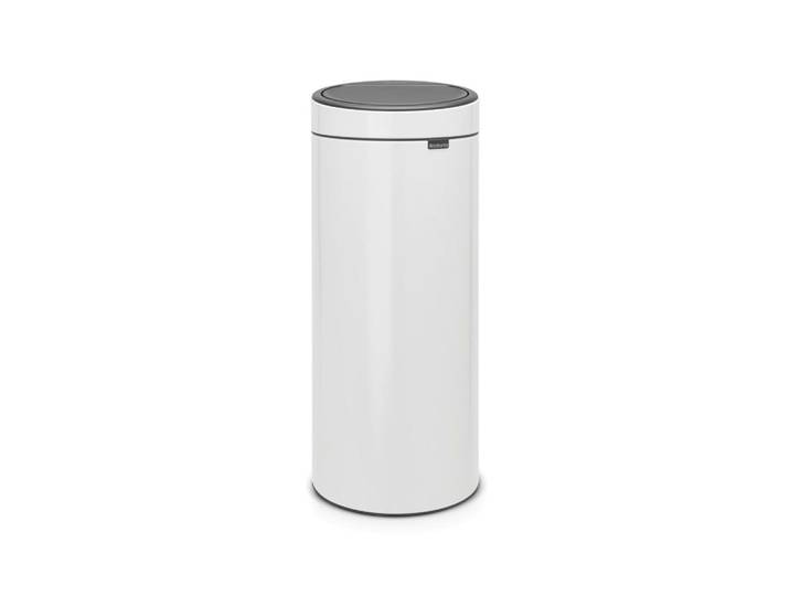 Brabantia Abfalleimer, Weiß, Kunststoff, 30 L, 29.5x72x32 cm, Küchen, Küchenausstattung, Mülleimer