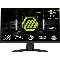 MSI MAG 244F (1920 x 1080 Pixel, 23.80"), Monitor, Schwarz