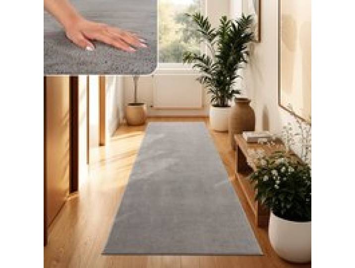 Tapis Calissa gris 80x300 cm