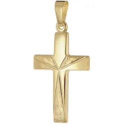 trendor 21157 Kreuz-Anhänger Gold 333 (8 Karat) 21 mm