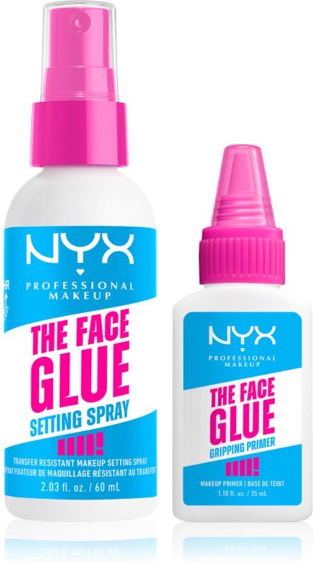 NYX Professional Makeup The Face Glue ensemble pour un look parfait