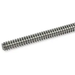 Trapezgewindespindeln, Stahl / Edelstahl, ein- und mehrgängig (103-14X4-500-RH-ST)
