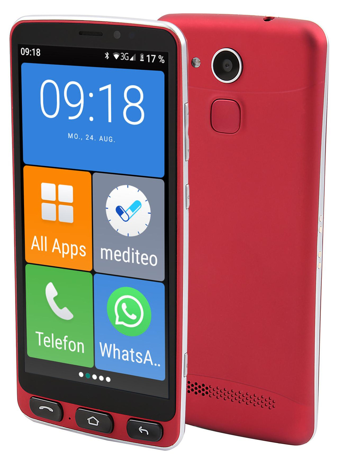 Olympia 2287 Mobiele telefoon Neo, rood