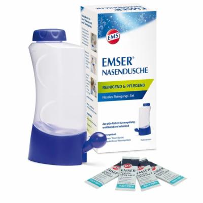 SIEMENS & Co EMSER Nasendusche Nasanita m.4 Btl.Nasenspülsalz 1 St 09732070
