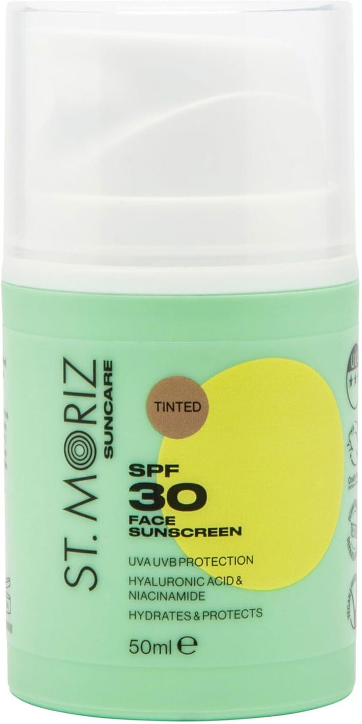 ST. MORIZ Suncare Tinted Face Sunscreen SPF30 50ml