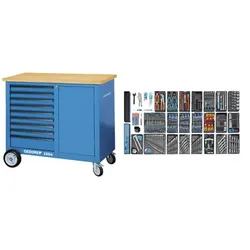GEDORE 1504 EU Rollwerkbank mit Sortiment