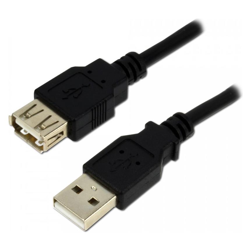 ACT USB 2.0 extensioncable USB A male (1.80 m, USB 2.0) (SB2220)