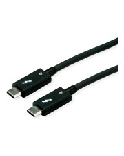 ROLINE Thunderbolt 4 Kabel C-C 40G 8K30 100W passiv 0.5m Digital/Daten 0,5 m (11.02.9043)