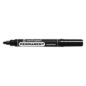 Centropen Marker 8566, schwarz, 10stk, 2.5mm, Alkoholfbasis, Preis pro Stück (10x) (56517503)