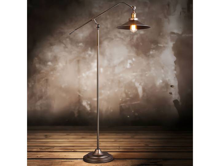 Design lampadaires moderne rétro métal Lustre LED salon debout lumière décor à la maison éclairage intérieur chambre Loft lampe de chevet