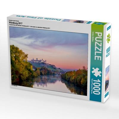 CALVENDO Puzzle Festung Marienberg | 1000 Teile Lege-Größe 64x48cm Foto-Puzzle für glückliche Stunden