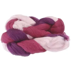 Baier & Schneider Märchenwolle, Garn + Wolle, Mehrfarbig, Rosa, Pink