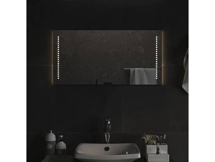 vidaXL Badkamerspiegel LED 80x40 cm