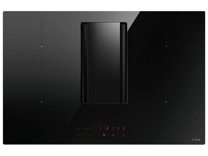 Elica Kochfeld mit Dunstabzug PRF0183127, Timer, TouchControl-Bedienung