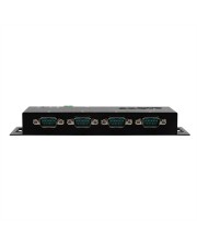 Exsys Ethernet zu Seriell 4x RS-232 9Pin inkl.Virtual Com Software 12V/3A Digital/Daten Netzwerk 9-polig (EX-6114-2POE)