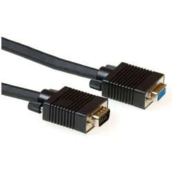 ACT VGA – VGA (1 m), Videokabel, Schwarz