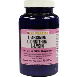 L-Arginin/L-Ornithin/L-Lysin 4:3:4 Gph 180 ST