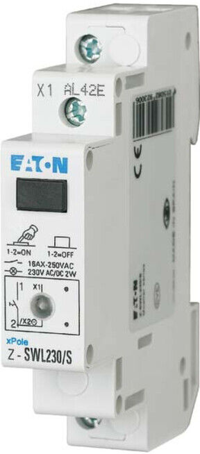 Eaton Interrupteur avec LED Z-SWL230/S (292300)