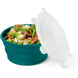 Tchibo - Faltbare Salatschüssel - petrol