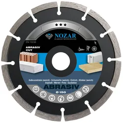 Nozar Diamant-Trennscheibe Abrasiv Cut 125 mm