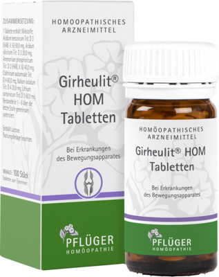 Homöopathisches Laboratorium Alexander Pflüger GmbH & Co. KG GIRHEULIT HOM Tabletten 100 St 05561074