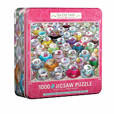 eurographics Teetassen Sammlung - Puzzledose - 1000 Teile 301250