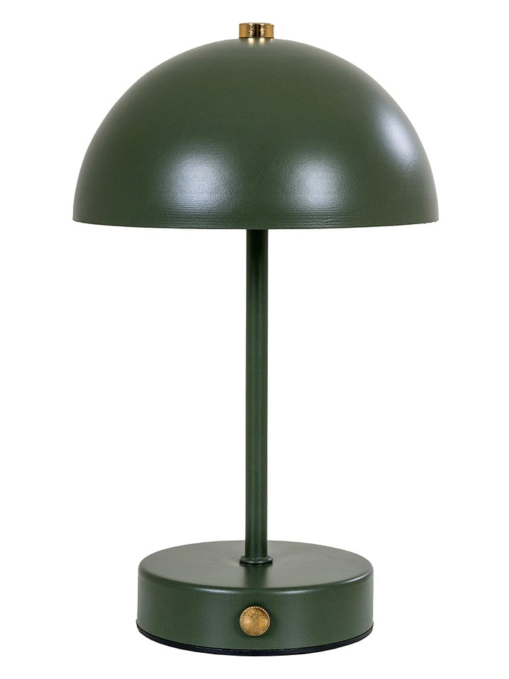 House Nordic LED-Tischleuchte in Dunkelgrün - (B)16,5 x (H)25 x (T)16,5 cm - onesize