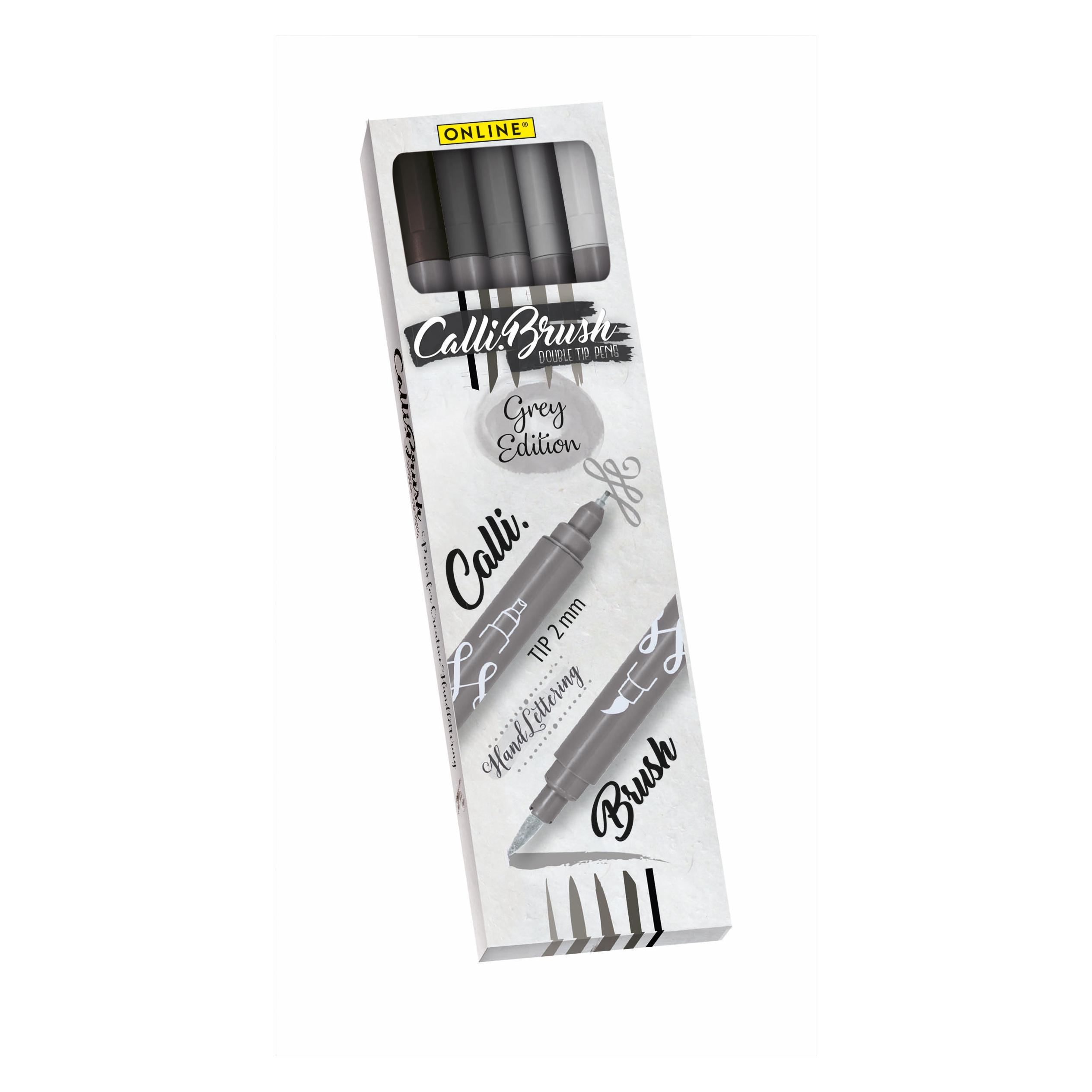 Online Calli Brush Pens (5x) (19105)