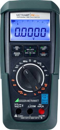 Gossen Metrawatt METRAHIT PM XTRA Hand-Multimeter kalibriert (DAkkS-akkreditiertes Labor) digital Anzeige (Counts): 60000