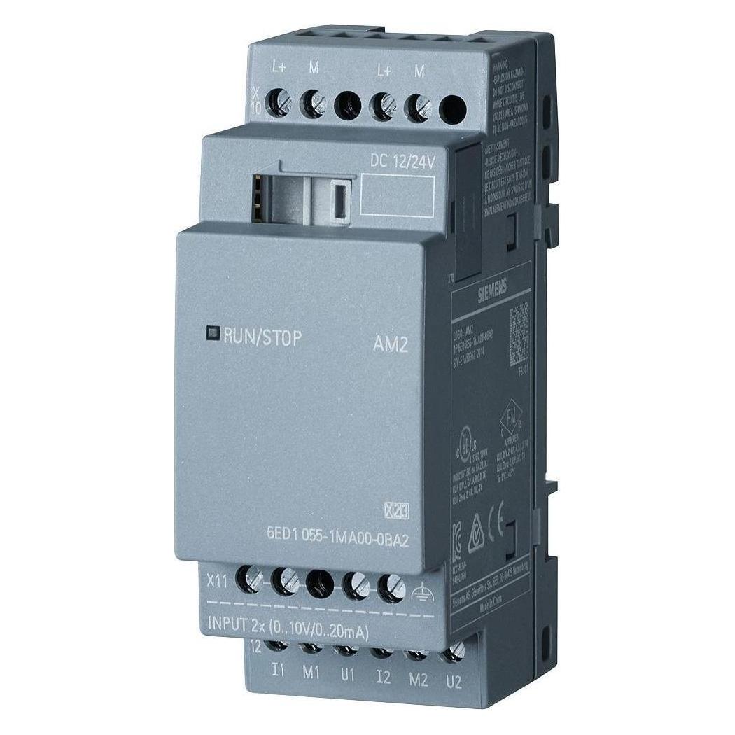 Siemens Expansion Module LOGO!8 AM2 12/24V 2AI (6ED1055-1MA00-0BA2)