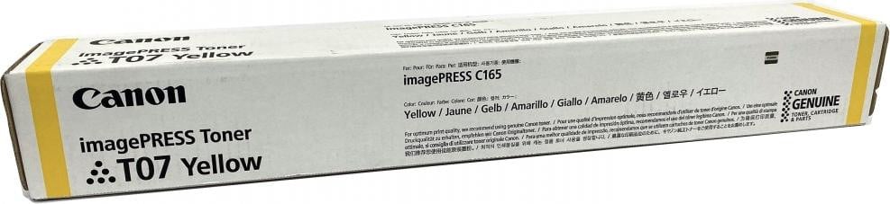 Canon T07 Toner cartridge - Geel