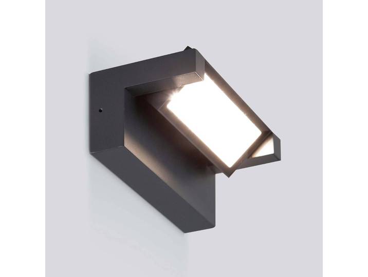 EVN LED Aussenwandleuchte Wav, schwarz, Aluminium, Modern, LED Wandleuchte außen