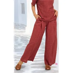 Viskose-Mix-Hose in rost in Größe 42 von DW-Shop, Rost, 42